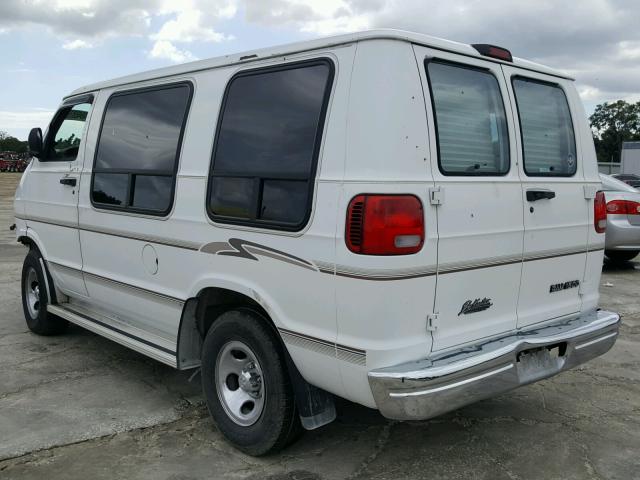 2B6HB11X51K532699 - 2001 DODGE RAM VAN B1 WHITE photo 3