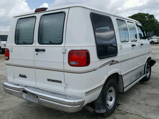 2B6HB11X51K532699 - 2001 DODGE RAM VAN B1 WHITE photo 4