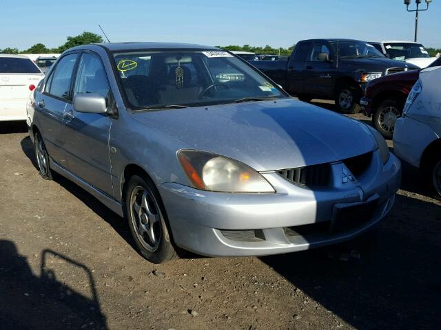 JA3AJ86EX4U018876 - 2004 MITSUBISHI LANCER OZ SILVER photo 1