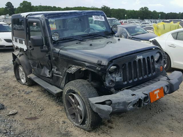 1J4AA2D14AL112620 - 2010 JEEP WRANGLER S BLACK photo 1