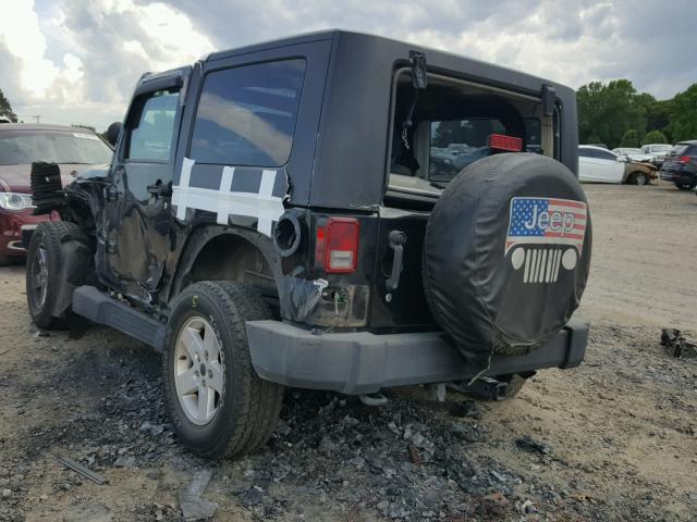 1J4AA2D14AL112620 - 2010 JEEP WRANGLER S BLACK photo 3
