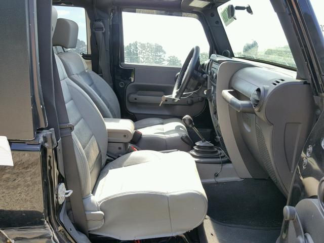 1J4AA2D14AL112620 - 2010 JEEP WRANGLER S BLACK photo 5