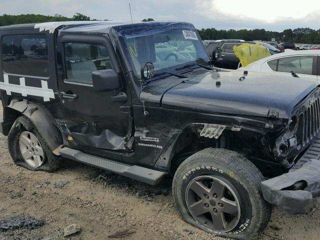 1J4AA2D14AL112620 - 2010 JEEP WRANGLER S BLACK photo 9