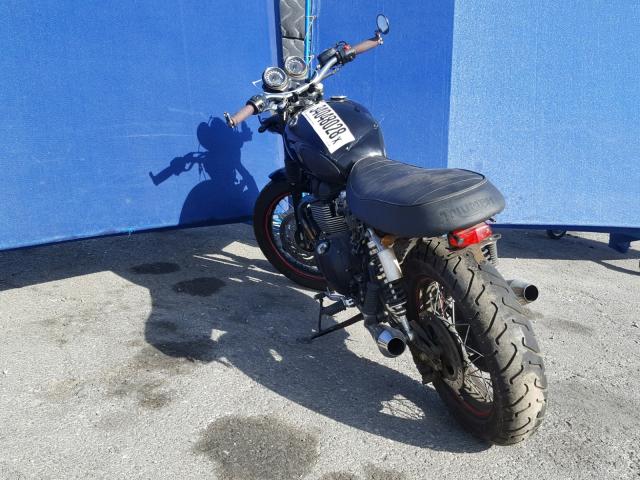 SMT910K1XET614880 - 2014 TRIUMPH MOTORCYCLE BONNEVILLE BLACK photo 3