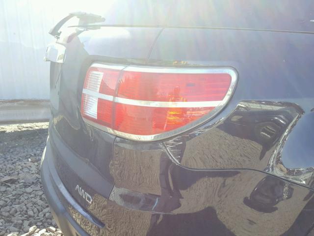 5GZEV23D59J131285 - 2009 SATURN OUTLOOK XR მუქწითელი ფოტო 9