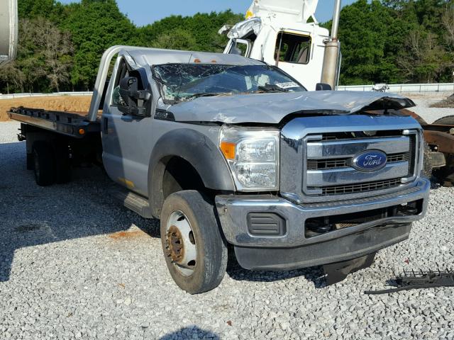 1FDUF5GY6EEB37555 - 2014 FORD F550 SUPER SILVER photo 1