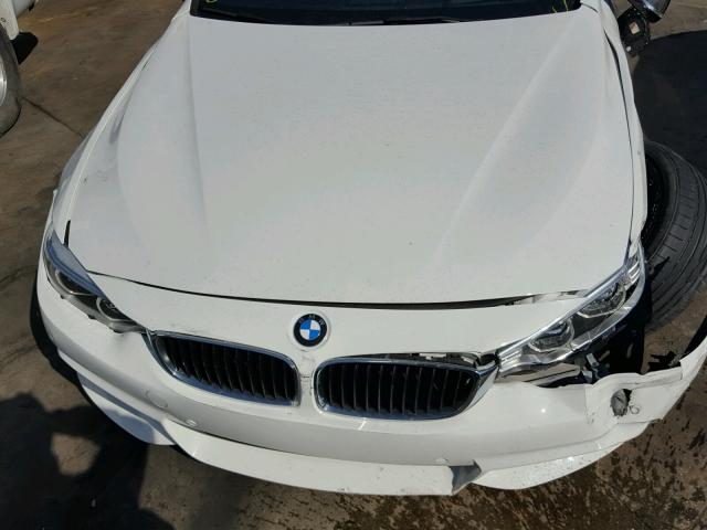 WBA3N7C57EK221599 - 2014 BMW 428 I WHITE photo 7