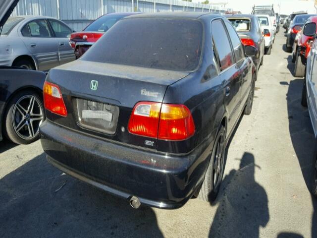 2HGEJ8645XH532573 - 1999 HONDA CIVIC EX 黑色 照片 4