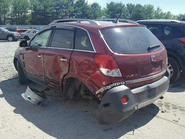 3GSCL33P08S717392 - 2008 SATURN VUE XE RED photo 3