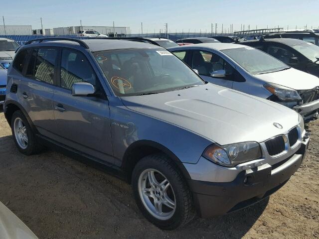 WBXPA73416WC53763 - 2006 BMW X3 2.5I SILVER photo 1