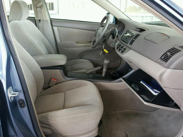 4T1BE32K62U548697 - 2002 TOYOTA CAMRY LE ლურჯი ფოტო 5