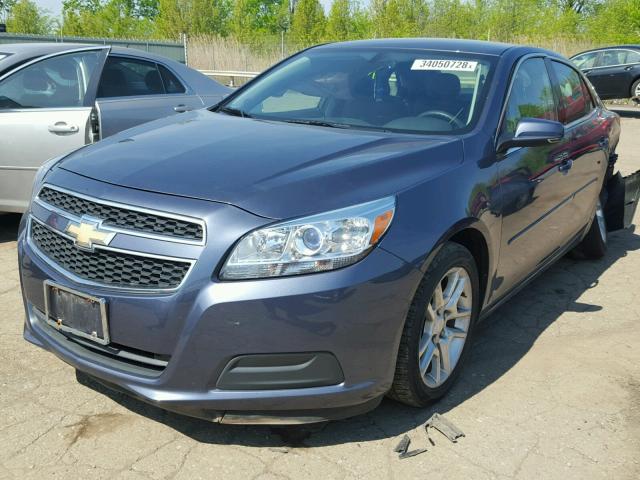 1G11C5SAXDF174460 - 2013 CHEVROLET MALIBU 1LT 蓝色 照片 2