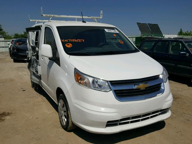 3N63M0ZN7FK718627 - 2015 CHEVROLET CITY EXPRE WHITE photo 1