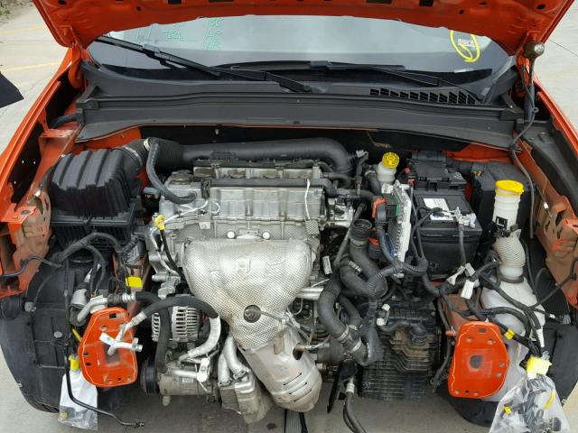 ZACCJBCT0FPB71412 - 2015 JEEP RENEGADE T ORANGE photo 7