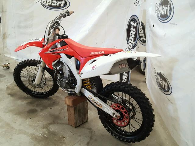 JH2PE0531BK900651 - 2011 HONDA CRF450 R TWO TONE photo 3