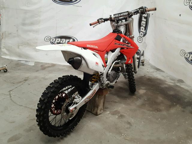 JH2PE0531BK900651 - 2011 HONDA CRF450 R TWO TONE photo 4