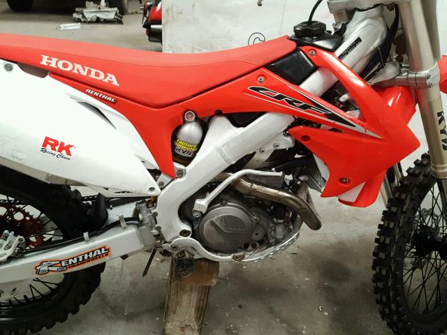 JH2PE0531BK900651 - 2011 HONDA CRF450 R TWO TONE photo 7