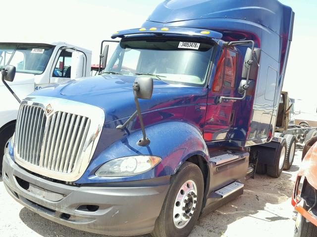 3HSCTSJR5BN344938 - 2011 INTERNATIONAL PROSTAR BLUE photo 2