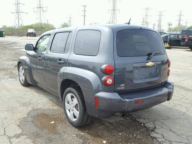 3GNBAADB8AS647187 - 2010 CHEVROLET HHR LS GRAY photo 3