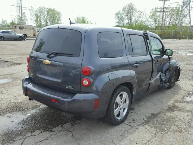 3GNBAADB8AS647187 - 2010 CHEVROLET HHR LS GRAY photo 4