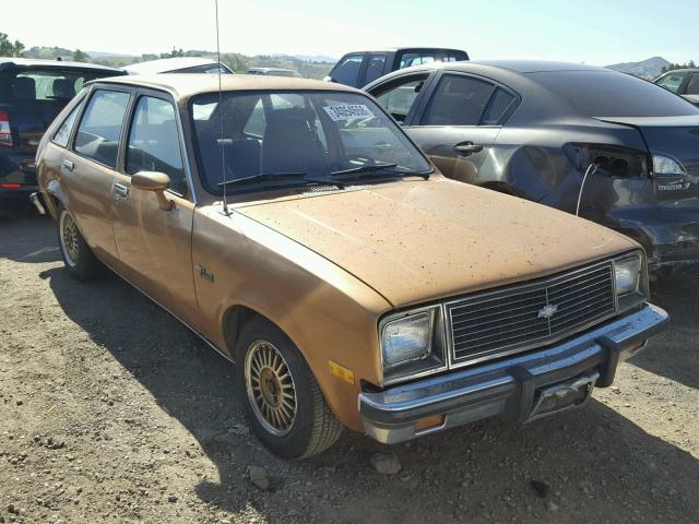 1G1AB68C4CA134226 - 1982 CHEVROLET CHEVETTE GOLD photo 1