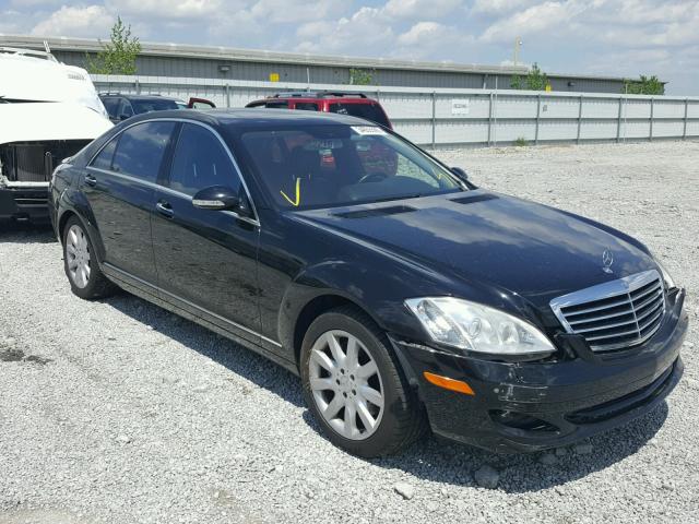 WDDNG71XX7A083064 - 2007 MERCEDES-BENZ S 550 BLACK photo 1