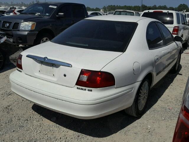 1MEFM50U82A611596 - 2002 MERCURY SABLE GS WHITE photo 4