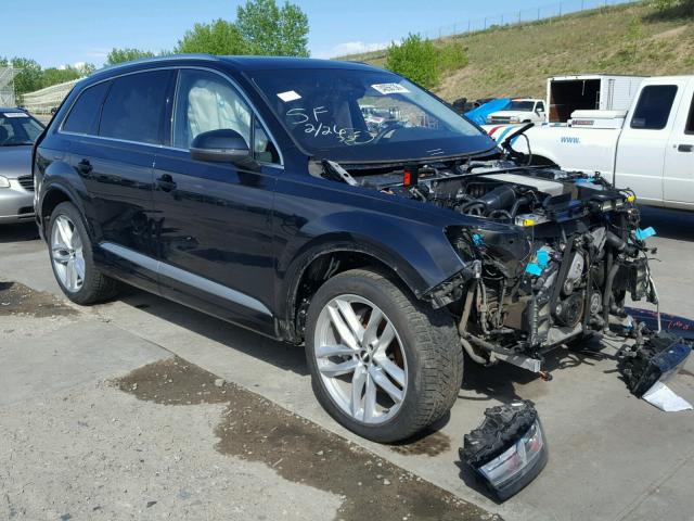 WA1VAAF72HD034114 - 2017 AUDI Q7 PRESTIG BLACK photo 1