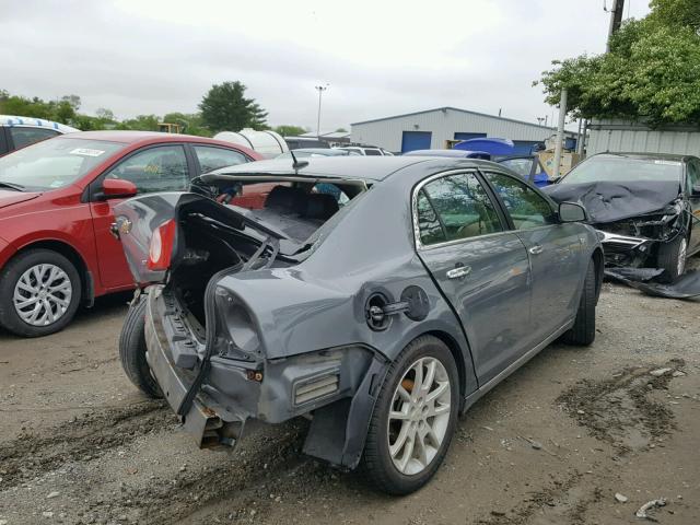 1G1ZK57778F156152 - 2008 CHEVROLET MALIBU LTZ ნაცრისფერი ფოტო 4