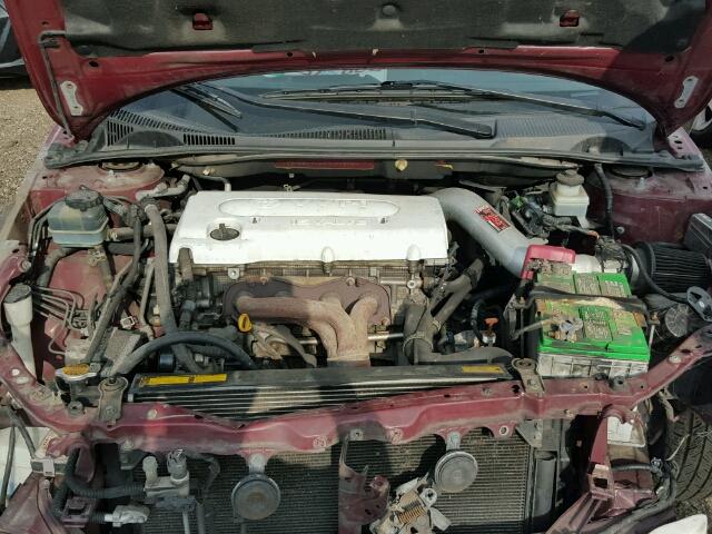 JTKDE177450024832 - 2005 TOYOTA SCION TC 栗色 照片 7