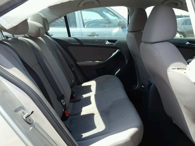 3VW2K7AJ5EM334707 - 2014 VOLKSWAGEN JETTA BASE Շագանակագույն լուսանկար 6