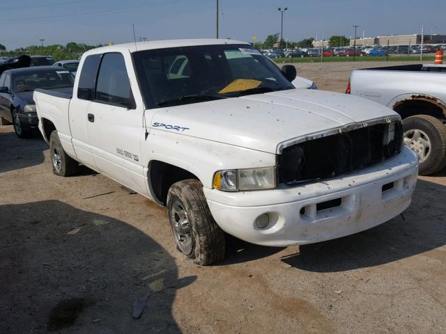 3B7HC13Y4XG179747 - 1999 DODGE RAM 1500 WHITE photo 1