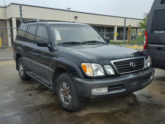 JTJHT00W323519993 - 2002 LEXUS LX 470 BLACK photo 1