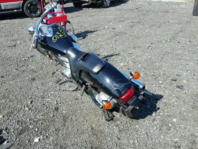 JH2SC6704AK001416 - 2010 HONDA VT1300 CS შავი ფოტო 3