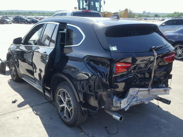 WBXHT3C34J5K29242 - 2018 BMW X1 XDRIVE2 BLACK photo 3