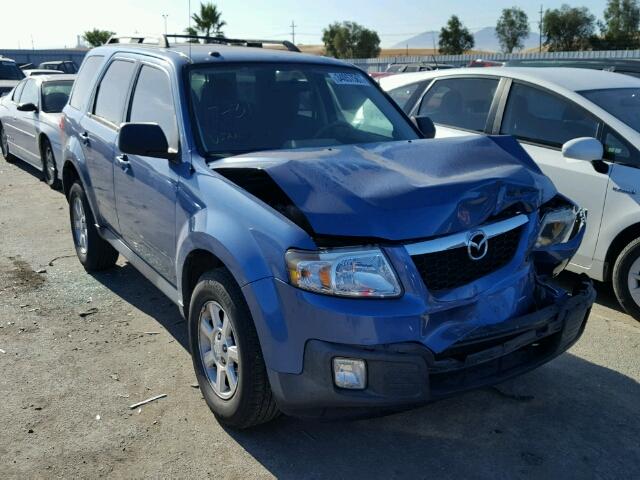 4F2CZ96GX9KM02458 - 2009 MAZDA TRIBUTE S BLUE photo 1