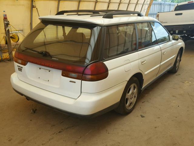 4S3BK6756T7316487 - 1996 SUBARU LEGACY GT WHITE photo 4