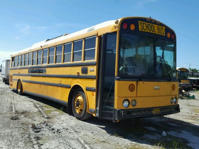 1T7YU4A2081295401 - 2008 THOMAS SCHOOL BUS YELLOW photo 1