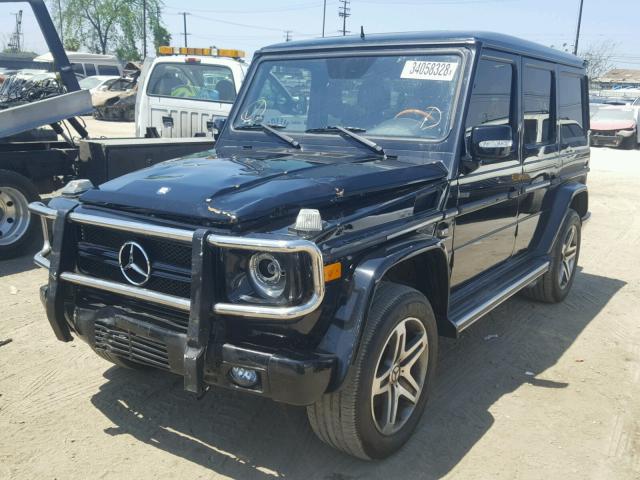 WDCYC7BF4BX193309 - 2011 MERCEDES-BENZ G 55 AMG BLACK photo 2