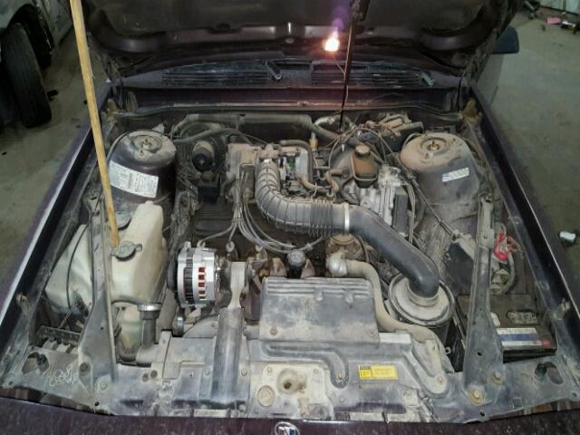 1G4AG5542R6447539 - 1994 BUICK CENTURY SP MAROON photo 7