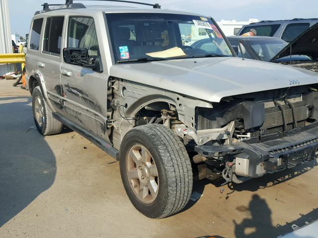 1J8HH58207C673371 - 2007 JEEP COMMANDER GOLD photo 9