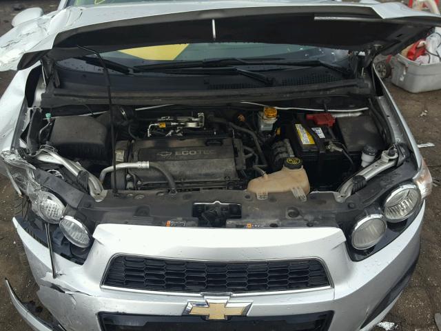 1G1JA5SH5E4172342 - 2014 CHEVROLET SONIC LS 灰色 照片 7