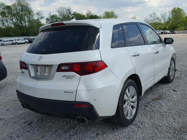 5J8TB1H28CA003022 - 2012 ACURA RDX WHITE photo 4