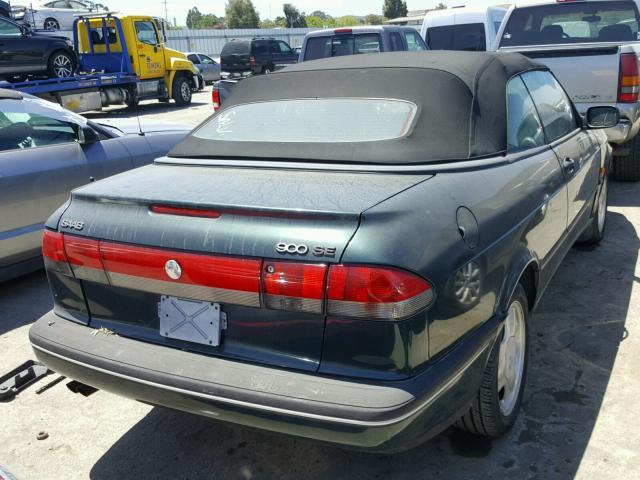 YS3DF78V0T7012081 - 1996 SAAB 900 SE GREEN photo 4