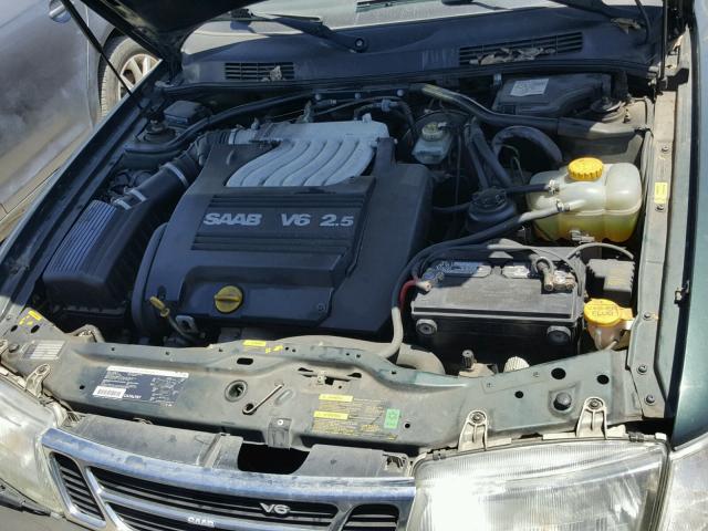 YS3DF78V0T7012081 - 1996 SAAB 900 SE GREEN photo 7