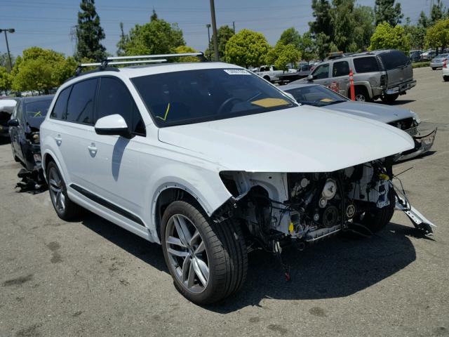 WA1VAAF78JD015296 - 2018 AUDI Q7 PRESTIG WHITE photo 1