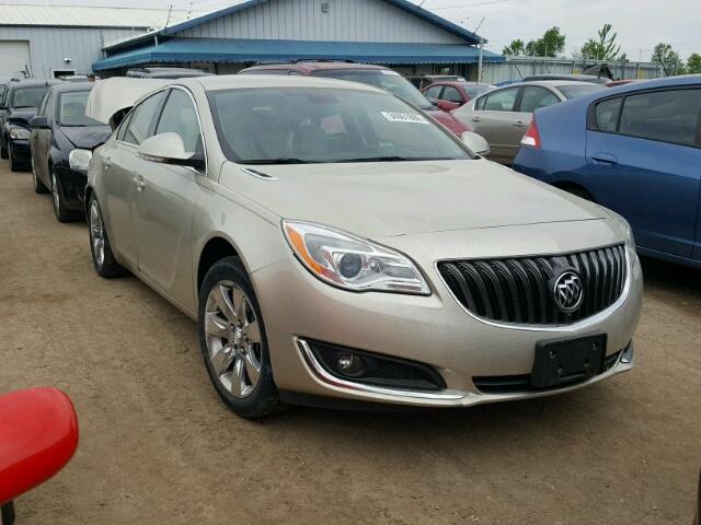 2G4GK5EX6E9198605 - 2014 BUICK REGAL TAN photo 1