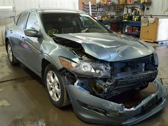 5J6TF1H51AL014419 - 2010 HONDA ACCORD CRO GREEN photo 1