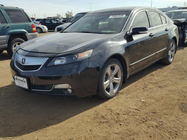 19UUA9F52CA004850 - 2012 ACURA TL BLACK photo 2