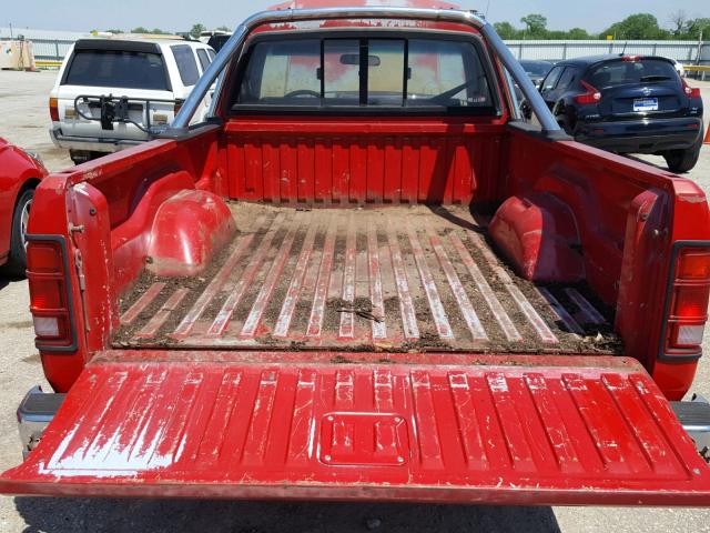 1B7FL26X1PS108739 - 1993 DODGE DAKOTA RED photo 6